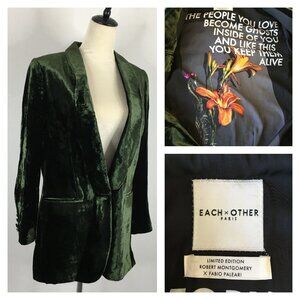 EACH x OTHER Paris Limited Ed Robert Montgomery x Fabio Paleari Blazer Jacket